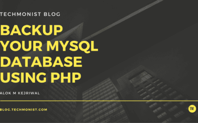 Backup Your MySQL Database Using PHP